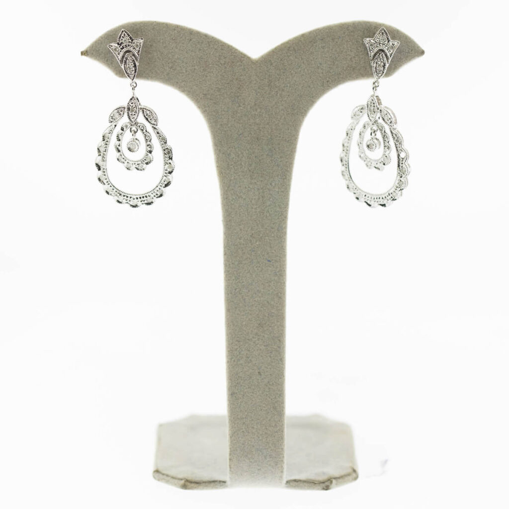 Athena Earrings Ivory